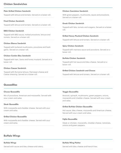 Bally's 2 Pizza Menu (Updated February 2026)