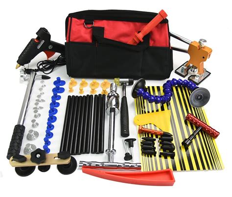 Buy Furuix 58pcs Paintless Dent Repair Pdr Dent Puller Kit Slide Hammer ...