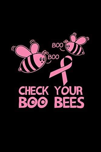 Boo Boocheck Yourboo Bees: Dot Grid Journal - Check Boo Bees Pink ...