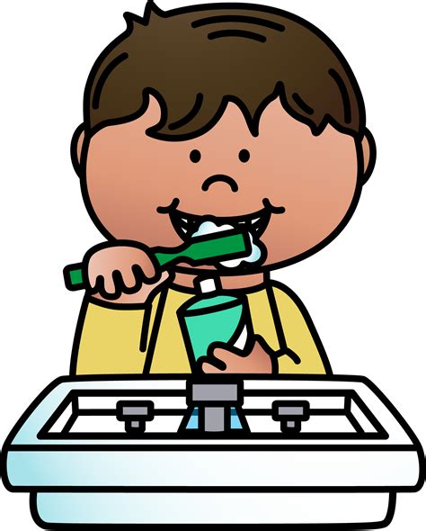 Brush Your Teeth Clipart