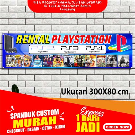 Contoh Spanduk Toko Playstation Contoh Desain Spanduk | Images and ...