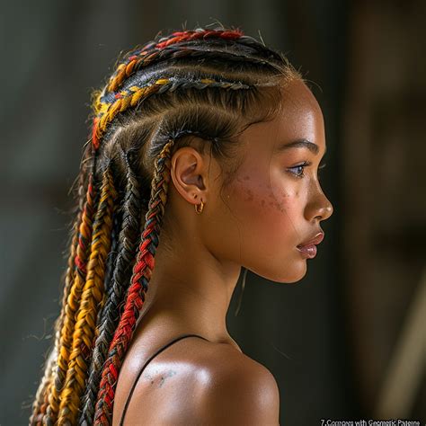 Cornrow Extension Braid Styles 的图像结果