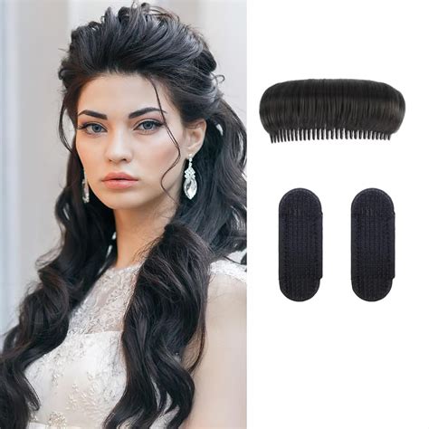 FEORA Hair Puff Bun & Puff Clips Combo Pack for Hair Puffing Invisible ...