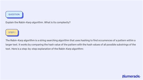 Image result for How and Why Rabin-Karp Algorithm Works