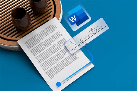 Microsoft Word Tutorial Insert Signature 的图像结果