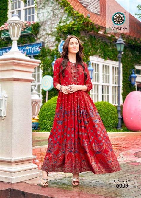 ARADHNA RIWAAZ VOL 6 Kurti Wholesale catalog