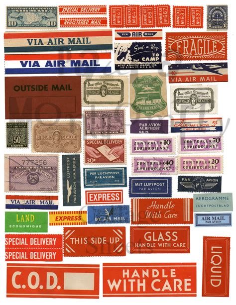 Labels for Envelope 的图像结果