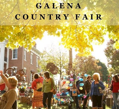 Galena Country Fair, Grant Park, Scales Mound, 7 October to 8 October ...