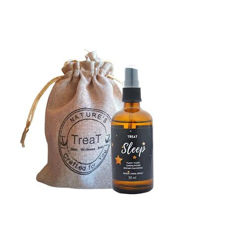 TREAT NATURAL LUXURIOUS SKINCARE Linen Spray Sleep| Melatonin Spray for ...