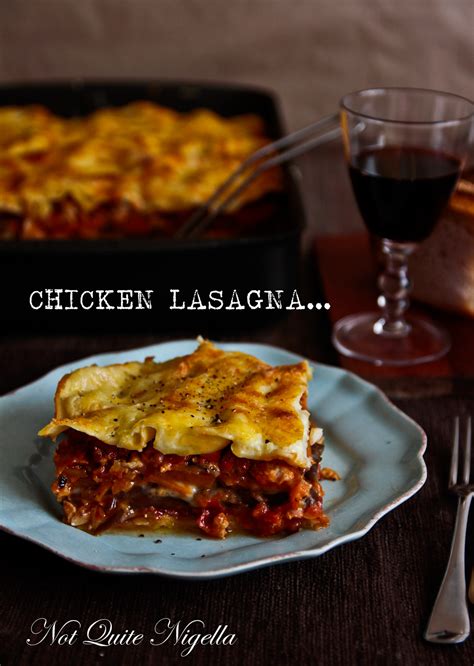 Chicken & Vegetable Lasagna @ Not Quite Nigella