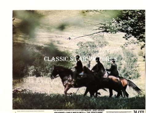 LC282 Lee Marvin Gary Grimes Ron Howard The Spikes Gang 1974 lot of 3 ...