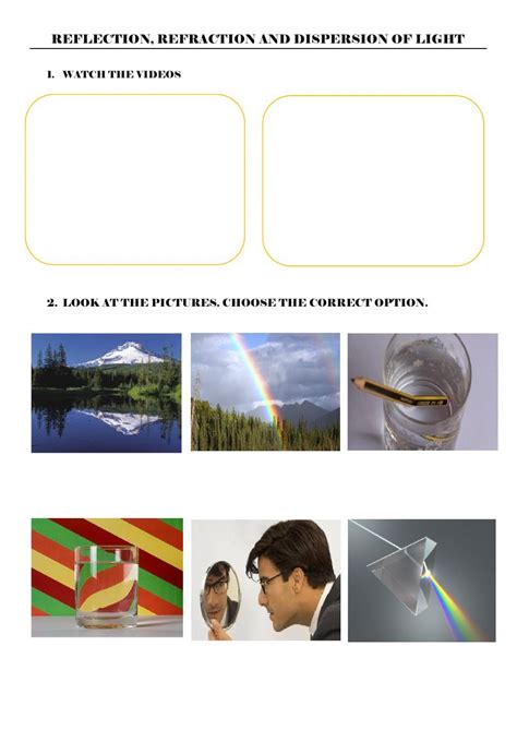Refraction Reflection Absorbption for Kids 的图像结果