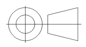SolidWorks Technical Drawing 3rd Angle Projection 的图像结果