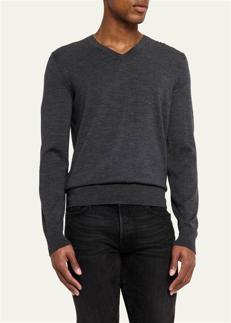 V Neck Sweater Mens