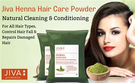 Buy Jiva Henna Hair Care Powder 200 gm - Pack of 2 (400gm) | 100% Pure ...