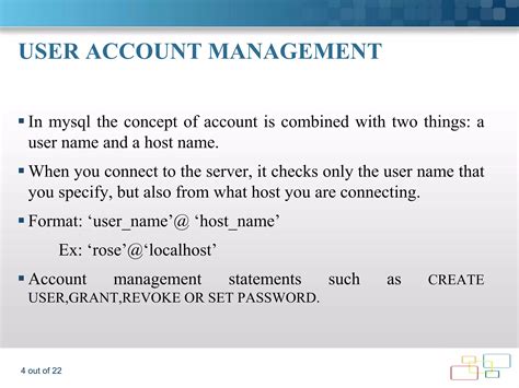 Image result for MySQL User Management