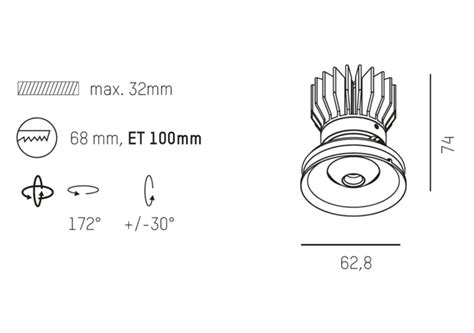 BLINDSPOT TURN R | Recessed luminaires