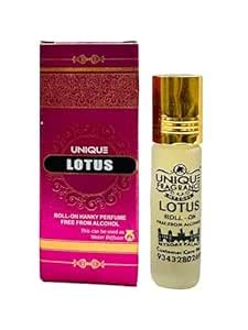 Lotus Attar Roll On - 8ml | Premium Mysore Attar | Long Lasting | Both ...