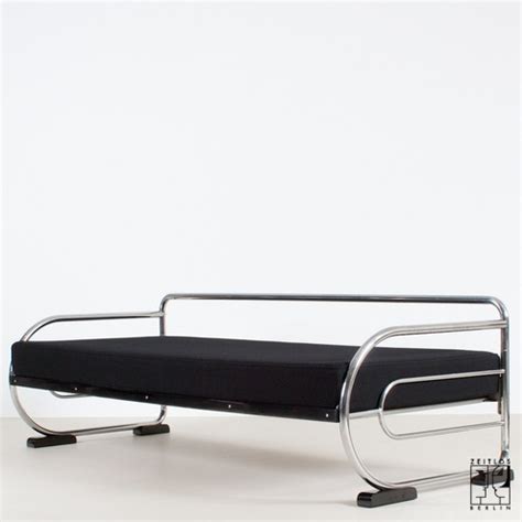 Art Deco sofa in Aeronautic Streamline Design - ZEITLOS – BERLIN