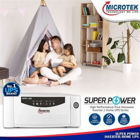 Microtek 950 VA SUPER POWER UPS 1100 12V SW with 2 Year Warranty Pure ...