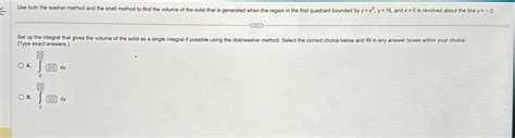Image result for Washer and Shell Method Formulas