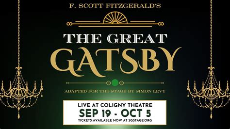 The Great Gatsby, Live at Coligny Theatre, Coligny Theatre - 1 N ...