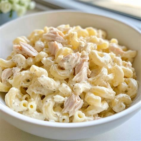 15-Minute Pantry Tuna Pasta Salad (Easy, Creamy, High-Protein Macaroni ...