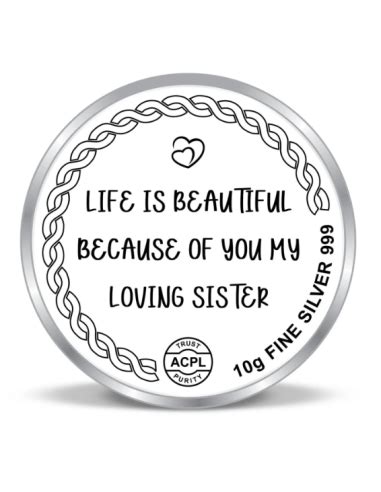 Precious Moments BIS Hallmarked Happy Raksha Bandhan Silver Coin Of 10 ...