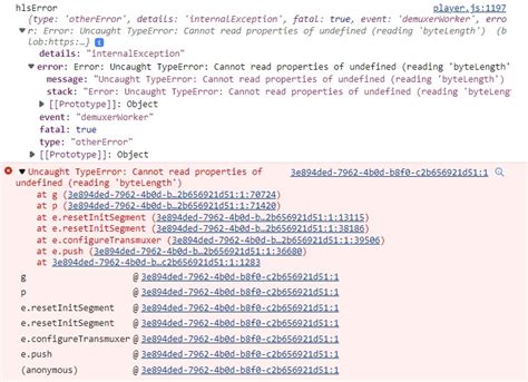 Image result for HLS Network Error Manifestloaderror
