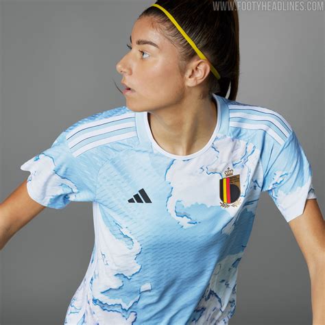 Beautiful Belgium 2023 Women's Away Kit Released - Footy Headlines
