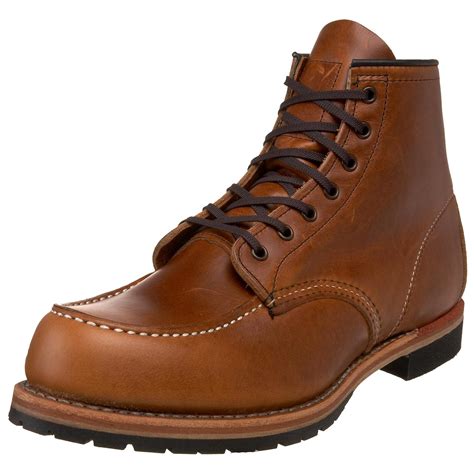 Buy Red Wing Heritage Men's 6-Inch Beckman Moc Toe Boot,Chestnut ...