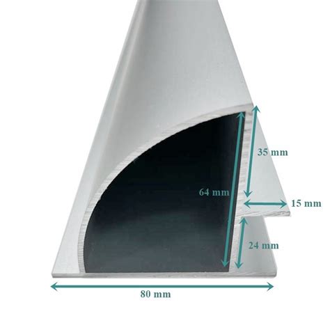 SOPORTE PANEL SOLAR 680 MM CON TAPAS