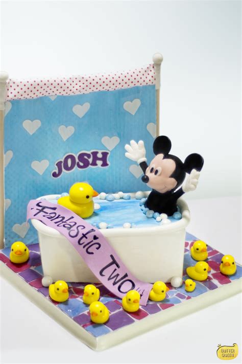 Mickey mouse and rubber Duckie cake from Butter Queen http ...