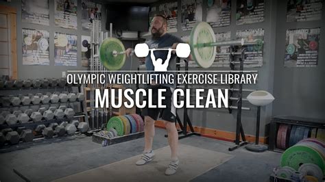 Muscle Clean - Olympic Weightlifting Exercise Library: Demo Videos ...