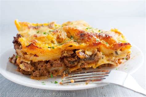 Lasagne Without Ricotta Recipe   Healthy & Light   My  