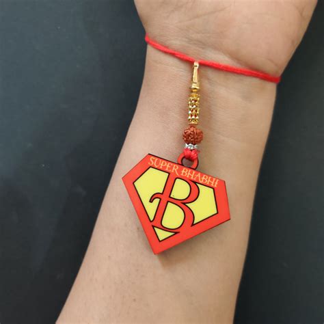 Alphabet A Rakhi for Brother , Bhaiya , Bhai – Bhai Please India