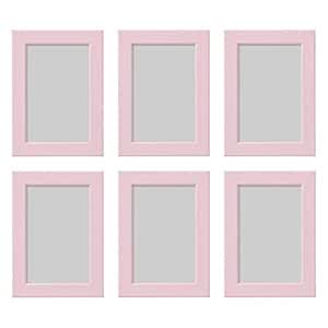Ikea FISKBO Pink 10x15cm Photo Frame - Set of 6 : Amazon.in: Home & Kitchen