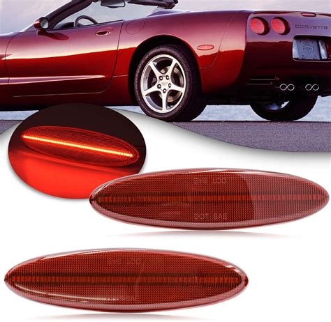 Buy C5 LED Side Marker Lamps for Chevy Corvette C5 1997-2004 C5-R LS1 ...