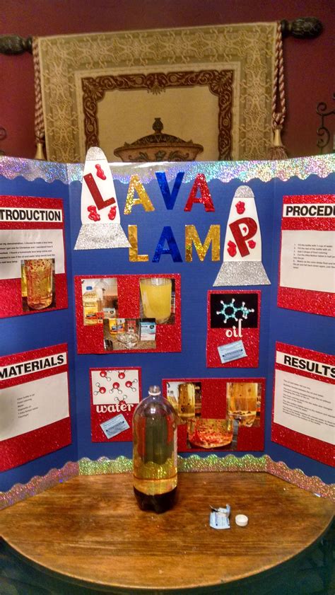 Homemade Lava Lamp Science Fair Project