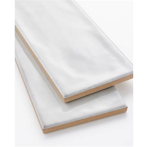 Splendor Blanco Ceramic Subway Wall Tile - 3 x 12 in. - Super Arbor