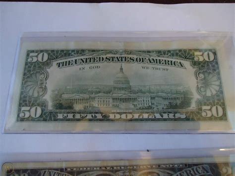 1981 50 Dollar Bill