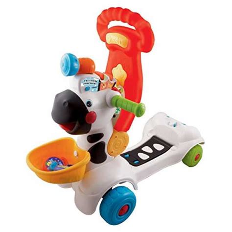 VTech 3 in 1 Learning 4 wheeler Zebra Scooter Price in India, Specs ...