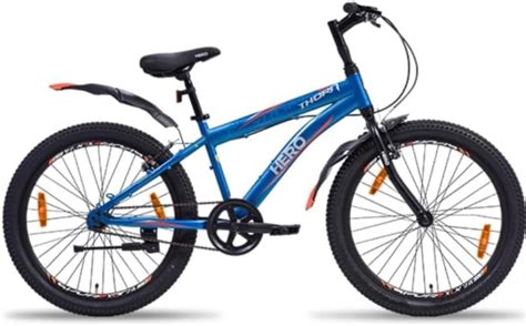 Hero Thorn 24 T Road Bike , 15 In Steel Frame , Single Speed Cycle For ...