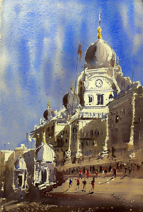 Watercolor Painting by Mukesh Singh Bisht – Gallerist.in