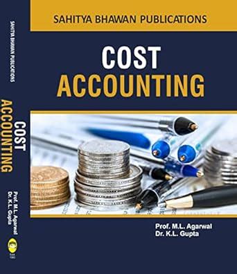 Buy Cost Accounting For B.Com IInd Year of APSU, DAVV, RDVV, DHGU ...