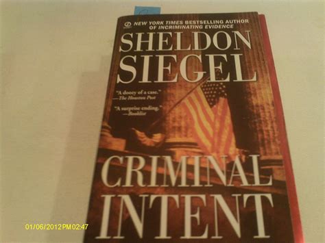 Buy Criminal Intent Book Online at Low Prices in India | Criminal ...
