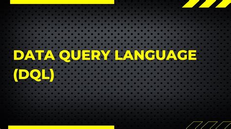 Image result for Data Query Language Select