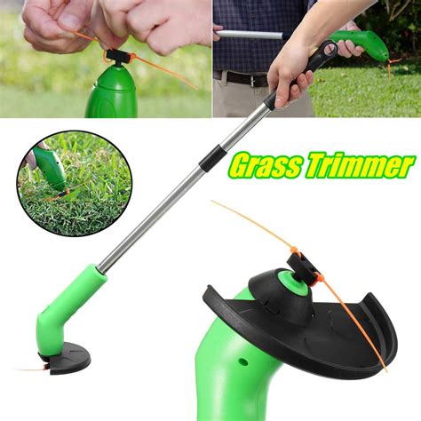 Portable Cordless Grass Trimmer Cutter Mower Lawn ... - Vicedeal