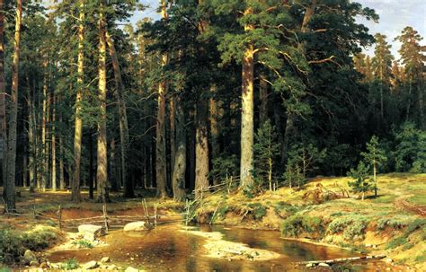 Картины Ивана Шишкина с названиями, описаниями, фото, самые известные