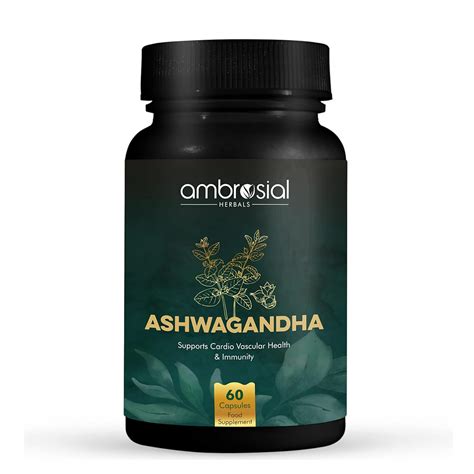 Ambrosial Ashwagandha Capsules – Himkhand